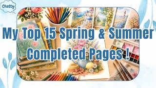 🌼 Completed Coloring Pages a Spring Summer Collection 🌼 Adult Coloring | Finished Pages 🌼 Completed Coloring Pages a Spring Summer Collection 🌼 Adult Coloring | Finished Pages