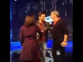 تصرف شيرين مع عساف قبل حلقة Arab Idol الأخيرة 