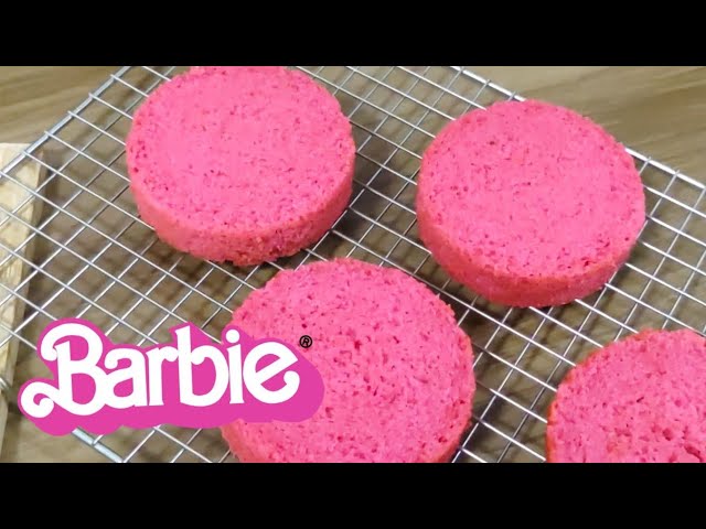 Bolo barbie cor rosa - Chokomilla