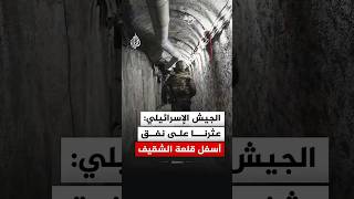الجيش الإسرائيلي: عثرنا على أسلحة ونفق تابع لحزب الله أسفل قلعة الشقيف