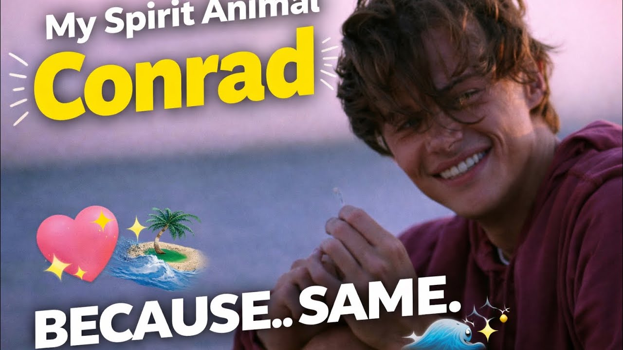 Conrad Fisher being my spirit animal for over a minute straight #tsitp #conradfisher