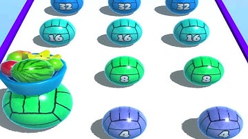 Ball Merge 2048 | 2048k Gameplay Android, iOS (all levels 68