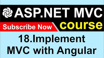 18.How to implement MVC with Angular