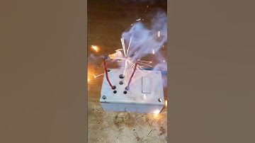 Simple Electric short Circuit  #shorts #experiment
