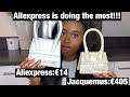 JACQUEMUS LE CHIQUITO VS ALIEXPRESS DESIGNER HANDBAG ONE| real vs fake