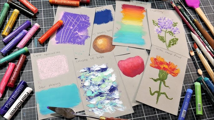 Oil pastel – Paper and Surfaces – All you need to know 