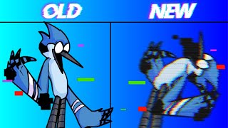 FNF PIBBY CORRUPTED (VS Glitch Mordecai) Come Learn with Pibby - OLD vs NEW Mordecai (Overworked)