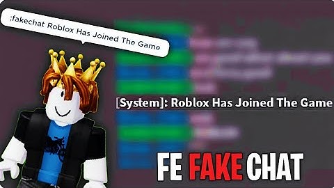 Roblox FE FAKE CHAT Trolling Script 🔥 | Pastebin Direct Link | Envixity Scripts