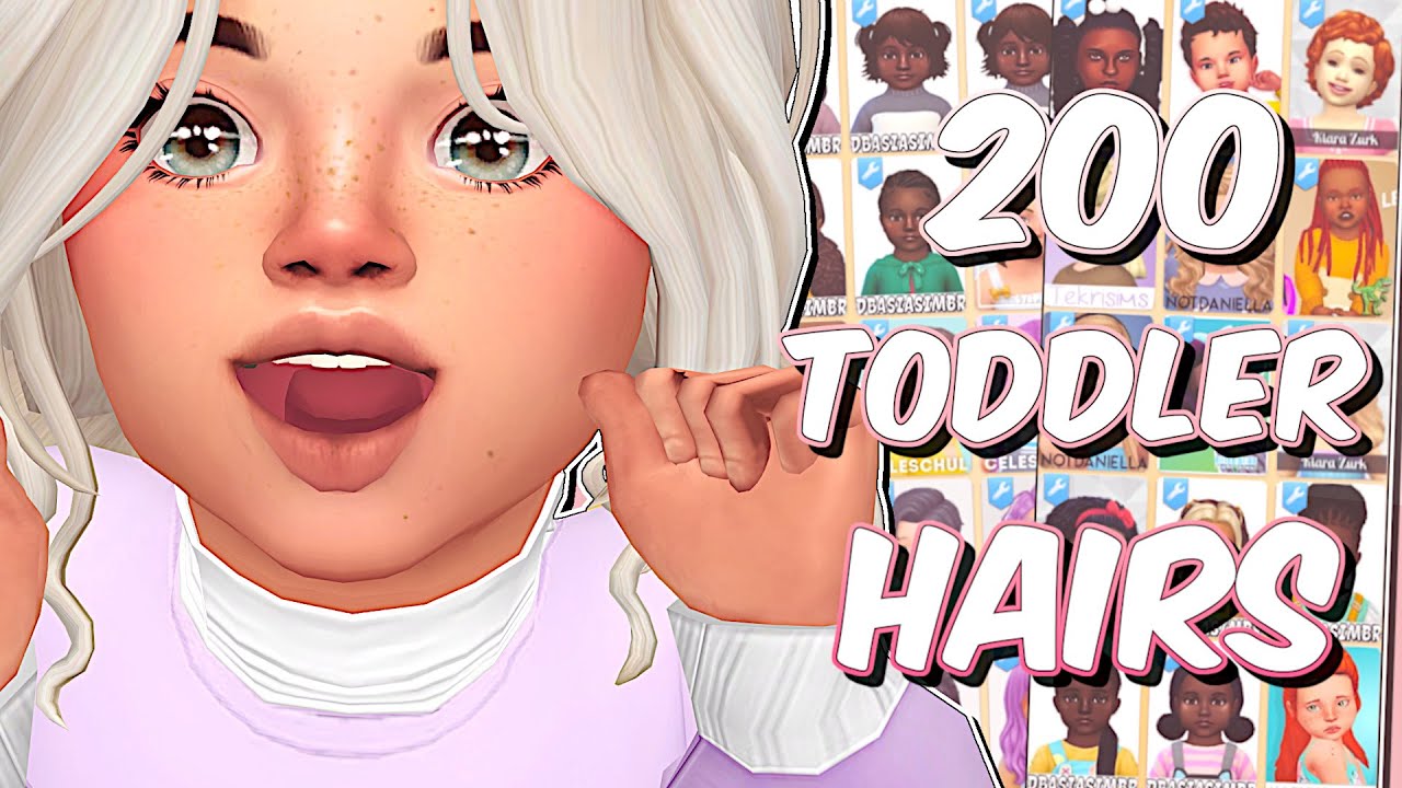 The Sims 4 | TODDLER HAIR COLLECTION 🌺 | Maxis Match CC Showcase + Links -  thptnganamst.edu.vn