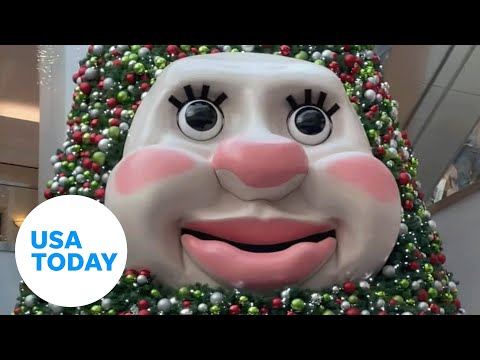 Woody the giant talking Christmas tree returns to Nova Scotia | USA TODAY