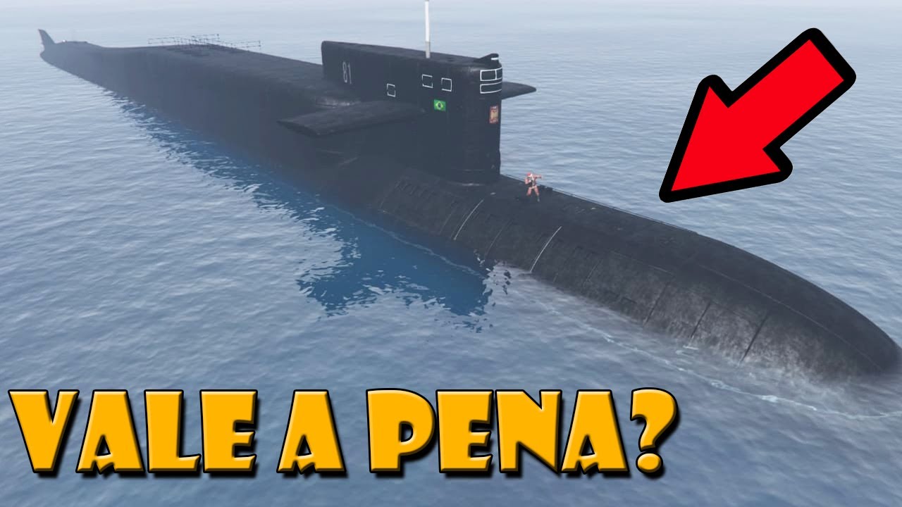 GTA 5 - Como Obter o Submarino e Explorar Oceano Profundo