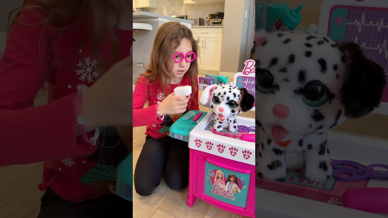 Sierra helps Rhia and take care of her sick puppy-always help others 