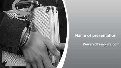 Secure Documents PowerPoint Template by PoweredTemplate.com