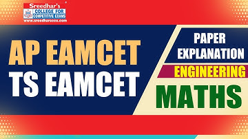 AP & TS EAMCET PAPER EXPLANATION ENGINEERING MATHS