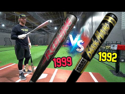 REDLINE (1999) vs. BLACK MAGIC (1992) | Old-School Easton Exit Velocity Showdown