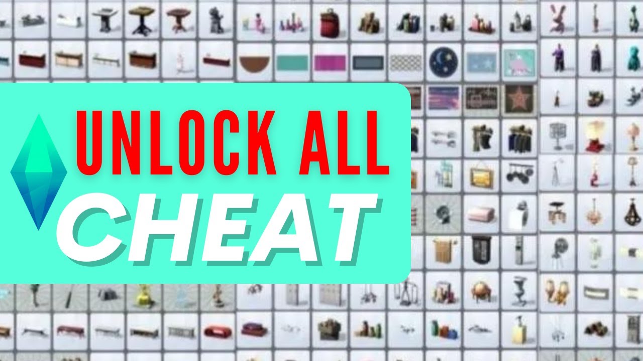 Mod The Sims - Unlock All Build/Buy Content Cheat Add-on