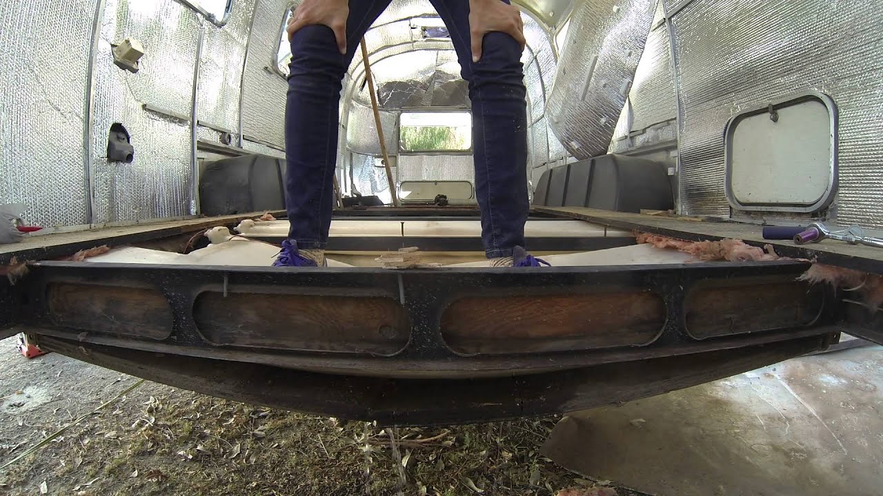 Airstream Water Tank Removal Fail YouTube