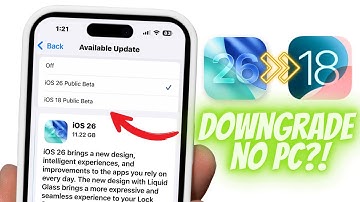 Downgrade iOS 26 to iOS 18 WITHOUT Computer – Does It Really Work?