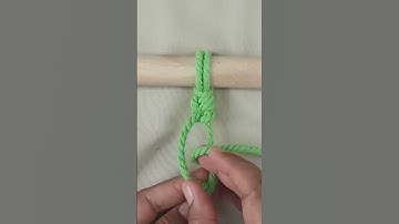 DIY Macrame Square Knot | Macrame Vertikal Lark
