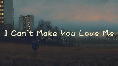 Thumbnail of Dave Thomas Junior - I Can't Make You Love Me (Lyrics)
