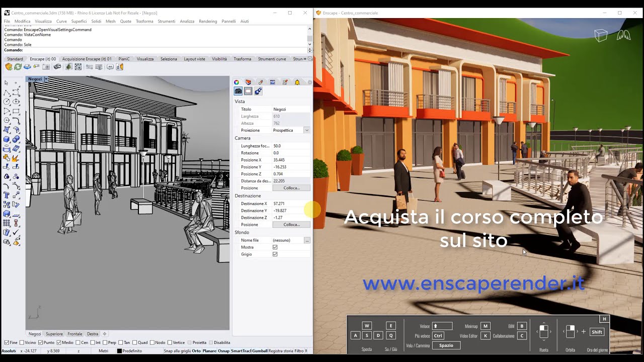Enscape render per Rhino - Lezione #3 - YouTube