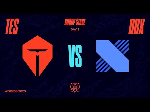 TES vs DRX | Worlds Group Stage Day 3 | Top Esports vs DRX (2020)