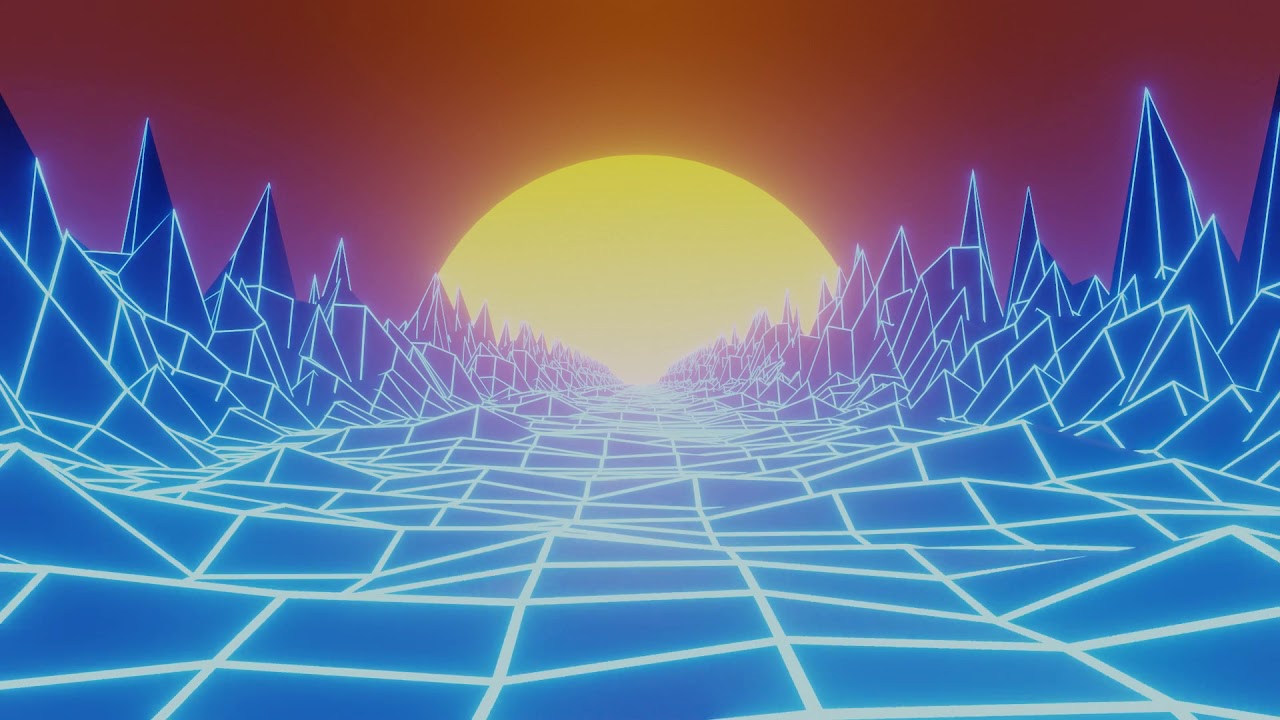 Featured image of post Retro Neon Sunset Gif