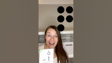 Montessori Math | Learning Subtraction Through Play | 6-1=5 #subtractionforkids #montessorilearning