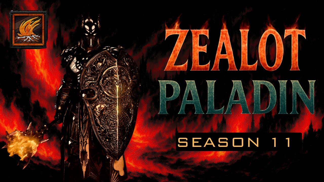 Zealot Zenith PALADIN from Hell! Season 11 Diablo 4 - YouTube