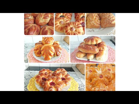 10 ФОРМ БУЛОЧЕК ИЗ ДРОЖЖЕВОГО ТЕСТА