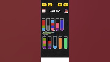 Water sort puzzle - Level 3274 #puzzle #watersortpuzzle #games #level #gaming #gameplay #solution