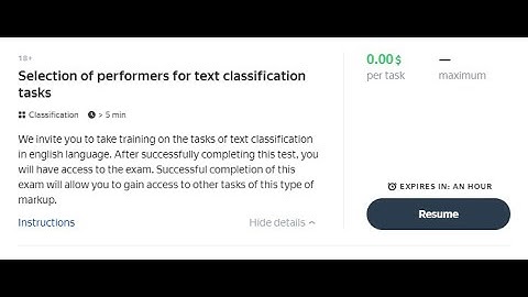 Selection of performers for text classification tasks / traning task 0.00/ easy_steps es/ lg english