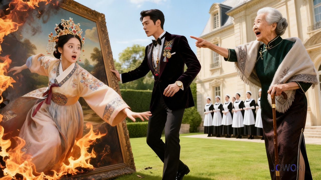 Une princesse héritière traverse le temps pour sauver un PDG de sa belle-mère machiavélique