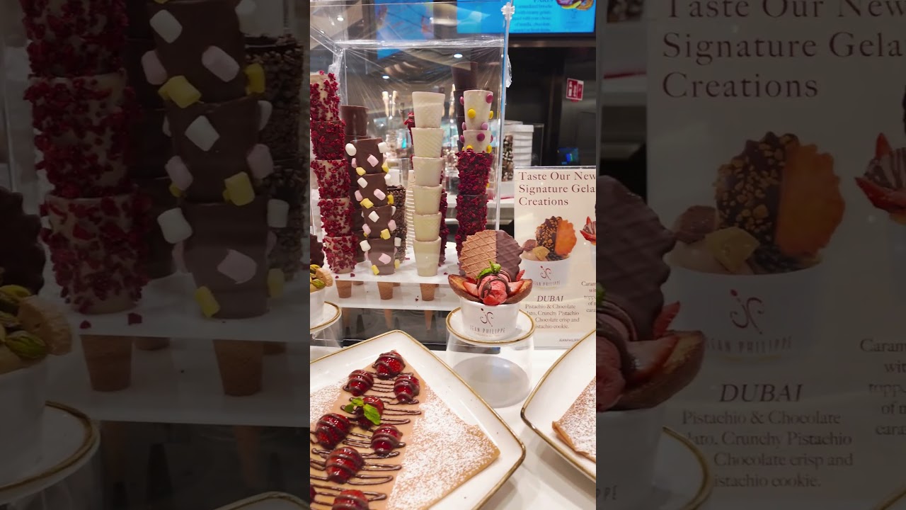 Crêpes or Gelato? 🤔 #mscworldamerica