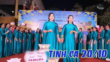 Tình Ca 20/10 | Biểu Diễn Thời Trang Áo Dài - Chúc Mừng Sinh Nhật  CLB Dân Vũ Hoa Sữa Tròn 3 Tuổi