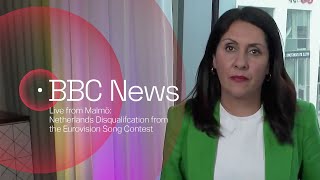 BBC News (Netherlands Disqualification from Eurovision) - Saturday 11th May 2024 - BBC News