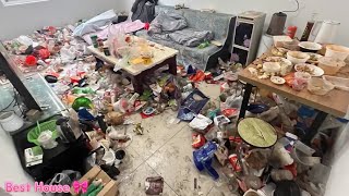 😱 72 hours to make a messy home clean and tidy⁉️ | Best house cleaning💪Motivational Cleaning👌