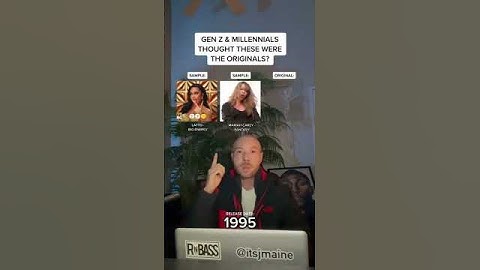 Thumbnail of Gen Z & Millennials Thought These Were The Originals? Latto & Mariah Carey #shorts #sample #music