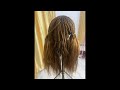 Curly Braid Tutorial /  Step by step short curly hair