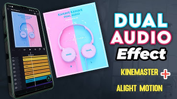 Trending Dual Audio Status | Alight Motion Tutorial | Wanderwith Jim