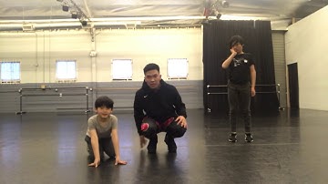 Webreak intermediate drill 6 step Zulu spin