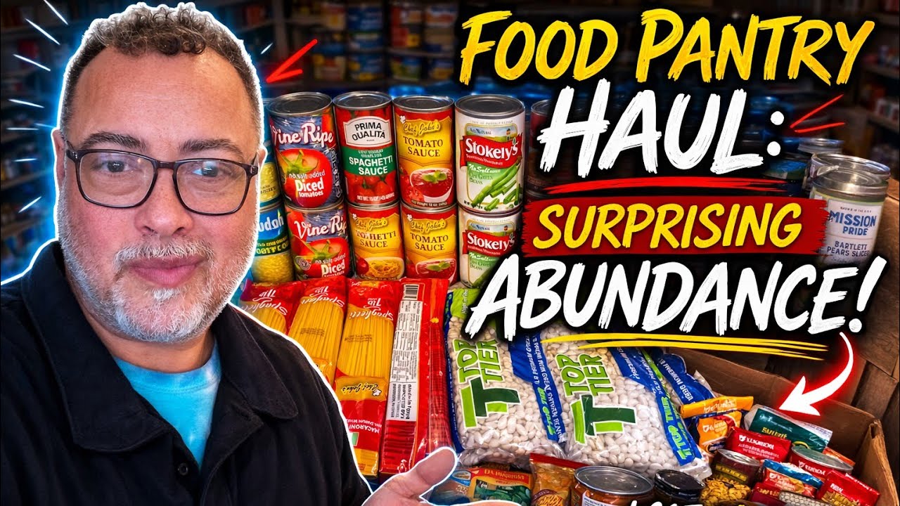 Огромная добыча из продовольственного банка!!! Вы не поверите, сколько всего мне дали из продовол...