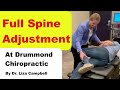 Dr. Campbell Treating The Whole Spine - With Neck, Mid-back and Low Back Adjustments