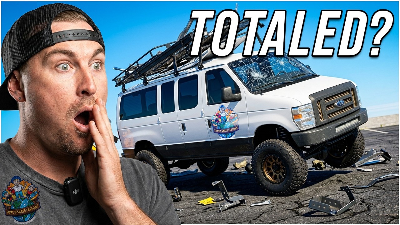 I DESTROYED MY VAN TAKING KIDS SKATING (WORTH IT)