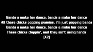 Juicy J - Bandz A Make Her Dance ft. Lil Wayne (LYRICS)