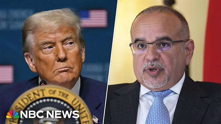 LIVE: Trump meets with prime minister of Bahrain | NBC News