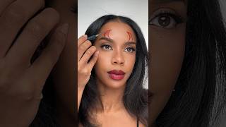 Easy Halloween Makeup Hack Devil Horns