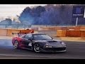 Drifting NSX ドリフト - Tsukuba Circuit 筑波サーキット