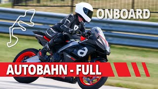 Autobahn Country Club  Full Course  Onboard Motorcycle Lap