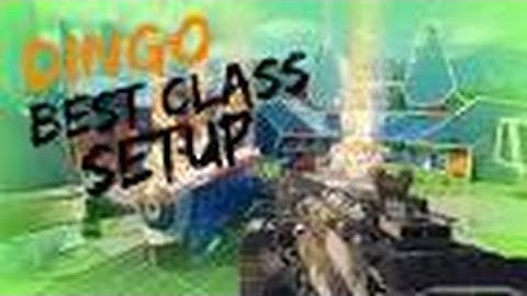 BO3 Dingo Class set up